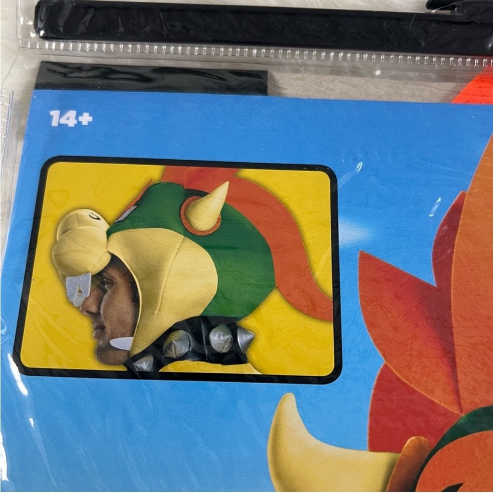 Nintendo Bowser accessory headpiece NEW Halloween costume mario villain Koopa - Picture 5 of 9